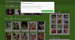 Desktop Screenshot of bombamateur.com